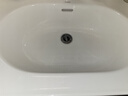 惠达（HUIDA）陶瓷一体盆单盆 浴室柜洗漱台洗脸盆家用洗脸池 卫生间台盆洗手盆 椭圆形【100*50cm】一体陶瓷盆 实拍图