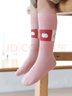 六指鼠秋冬潮袜ins六指鼠儿童袜子女童厚棉袜中长筒女宝宝女孩卡通春秋 实拍图