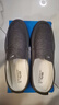 回力官方一脚蹬男鞋秋冬透气爸爸鞋老人鞋休闲老北京布鞋子男 灰色42 实拍图