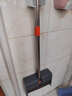百洁世家扫把簸箕家用套装2024新款扫地撮笤帚组合垃圾铲懒人神器折叠 灰-标准版【不锈钢杆】扫把套装 实拍图
