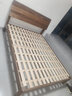 无印良品（MUJI）实木床 OA/WN 住宅家具简约 白橡木风格/黑胡桃风格 WN 加大双人 长212*宽184*高103.4cm 实拍图