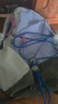 星昔户外双肩包撞色登山包超复古轻小书包轻便旅行包轻薄徒步小背包 紫色（小号） 实拍图