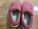 回力纯色全包棉鞋情侣室内外防滑保暖棉拖鞋HL0233粉色40-41码 实拍图