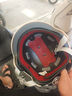 青霄 安全头盔 标准款 新国标 3C认证 抗冲击包裹式防护 电男动女四季车骑通用 黑色防晒镜片 实拍图