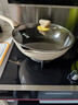 炊大皇钛盾炒锅 麦饭石色不粘锅多功能少油烟炒菜锅平底锅32cm 实拍图