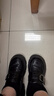 百丽（Belle）张凌赫推荐黑巧乐福鞋女商场款牛皮厚底jk鞋E1Z1DCM5 黑色 39 (245mm) 实拍图