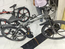 凤凰（Phoenix） 凤凰自行车可折叠山地车路虎男士成年人变速女式越野公路单车 六刀银灰/折叠双避震/全竞速轴承 26寸24速【参考：158-188cm】 实拍图