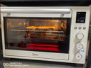 美的（Midea）电烤箱家用大容量上下独立控温旋钮操控多层烤位烘焙易操作搪瓷内胆旋转烧烤热风循环PT4012W 实拍图