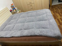 南极人（Nanjiren）羊羔绒床垫软褥子加厚加绒保暖冬季单人学生宿舍租房榻榻米垫被 XY-灰色【加绒加厚 拒绝寒冷】 90*200cm 实拍图