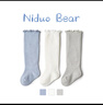 尼多熊儿童袜子婴儿长筒袜子春秋透气宝宝新生儿过膝防蚊护腿袜 实拍图