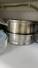 炊大皇304不锈钢三层蒸锅家用复合底汤锅蒸馒头包子可视可立高拱盖26cm 实拍图