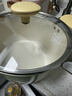 苏泊尔（SUPOR）汤锅不粘锅炖锅陶瓷家用奶锅加厚煲汤煎炒蒸锅煮粥电磁炉燃气通用 【健康陶瓷覆层】汤锅+蒸格 20cm 实拍图