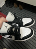 Jordan休闲鞋男女熊猫AJ 1乔丹JORDAN 1低帮运动鞋DC0774-101黑白42.5 实拍图