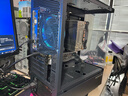 大水牛（BUBALUS）光之境黑色 无立柱海景房游戏电脑主机箱（全景钢化玻璃/M-ATX主板/240水冷/垂直风道）  实拍图