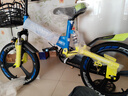 永久（FOREVER）儿童自行车可折叠男女孩2-3-4-6-10岁脚踏车中小童宝宝童车 慕斯蓝 【前后双避震+一体轮】 16寸(建议身高110-130cm) 实拍图