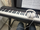 雅马哈（YAMAHA）电钢琴P225B/WH儿童成人初学88键重锤智能蓝牙便携式钢琴P125升级 新品P225B主机+单踏+稳固U架+琴凳大礼包 实拍图