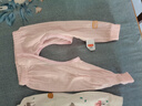 贝瑞加（Babyprints）宝宝开裆裤2条装新生儿纯棉长裤婴儿按扣款裤子 小鹿+粉 59 实拍图