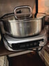 九阳（Joyoung）0涂层IH秒涮电火锅火锅专用锅电锅家用4-8人分体式可拆洗多功能电蒸锅不锈钢电煮锅6L火锅锅GN12 实拍图