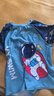 佑游儿童泳衣男童游泳衣分体泳裤男孩速干温泉泳衣六件套32038蓝色4XL 实拍图