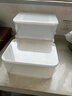 禧天龙冰箱保鲜盒食品级冰箱收纳盒塑料密封盒蔬菜水果冷冻盒 7.3L 3个 实拍图