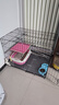 宠乐乖（CHONGLEGUAI）猫笼双层大号加粗侧开门折叠猫笼咪子多层猫舍猫窝宠物用品850MLZ 实拍图