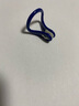 阿瑞娜arena游泳鼻夹 硅胶防滑防呛水鼻塞 游泳跳水防脱落鼻夹男女通用 003-NVY 蓝色 实拍图
