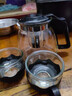 【京东物流】茶壶套装整套茶具大容量玻璃茶杯带滤网耐高温泡茶具 1000ML一壶+四杯套装【无茶盘】 实拍图