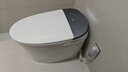 恒洁（HEGII）智能马桶一体机 不限水压带水箱虹吸式座圈加热抗菌智能坐便器 【舒沐洗】智控翻盖+脚感冲水H5 305/300mm （适用290-390mm） 实拍图
