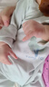 童泰婴儿连体衣新生儿衣服四季0-6月初生宝宝哈衣爬服纯棉内衣2件装 绿白小树（四季款） 66cm (建议3-6个月身高60-68cm) 实拍图