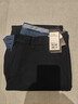 雅戈尔（YOUNGOR）休闲裤男DP棉免烫不易皱裤子自然垂顺易打理新品 VCDP329979AWA黑色 35 86A 实拍图
