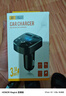 准航车载蓝牙接收器MP3播放器点烟器音乐车用电话FM发射器usb充电器 实拍图