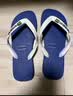 havaianas哈唯纳Brasil Logo巴西元素夹脚人字拖夏情侣拖鞋 1069-墨黑色 41-42 巴西码 实拍图