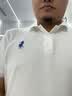 皮尔卡丹高档Polo.衫男短袖t恤纯棉翻领夏季透气休闲商务保罗男装体恤 白色高端纯棉面料 L 建议120-140斤 实拍图