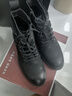 强人马丁靴头层牛皮户外男靴时尚复古秋冬短靴 218031 黑色 42 实拍图