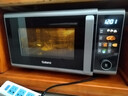 格兰仕（Galanz）一级能效变频微波炉家用 微蒸烤一体机  0涂层不锈钢内胆900瓦23升平板多功能光波炉 AW(G0) 实拍图