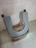 雅高移动马桶凳老人座便器孕妇家用结实折叠厕所神器便携坐便椅  实拍图