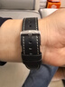 威千图适用华为手表表带真皮GT6/6pro/GT5/5pro/Watch5/4/4pro/3/3pro/GT4/3/2运动表带腕带男【黑色】 实拍图