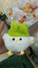 武汉文创蒜鸟发声玩偶纪念品鄂人和平鸟钥匙扣毛绒玩具公仔挂件 白色武汉蒜鸟【1个装】 武汉蒜鸟背包挂件桌面摆件 实拍图