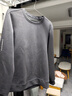 罗蒙（ROMON）卫衣男春秋季长袖套头T恤休闲上衣舒适外套打底衫8170深灰色2XL 实拍图