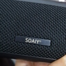 索爱（soaiy）S36蓝牙音箱小音响低音炮家用车载迷你电脑便携式防水收款TF卡户外防水播放器礼物 黑色 实拍图