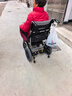 鱼跃(yuwell)电动轮椅车D130FL老人专用全自动智能可折叠轻便代步锂电 实拍图