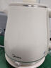 美的（Midea）电热水壶家用烧水壶自动断电保温一体 1.8升大容量价保11.11母婴级316L不锈钢保温恒温壶 SH60-Q 实拍图