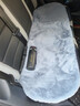 汽车冬季毛绒坐垫座椅车载座垫子座椅套四季通用兔毛羊毛座套 【深灰色】加厚毛绒 前后三件套 实拍图