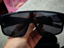 村田稻夫登山墨镜  骑行墨镜套镜 墨镜套近视眼镜 爬山护目镜 黑框黑灰片 实拍图