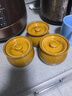 瓦罐煨汤炖盅家用商用隔水炖一人蒸蛋带盖炖罐沙县小吃陶瓷煲汤罐 【棕色】三个装 500ml 实拍图