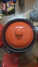 京东京造 砂锅煲汤熬药煮粥焖饭炖锅养生汤锅煲明火使用 海肚焖炖砂锅3.8L 实拍图