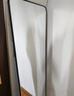 初学者 穿衣镜 全身落地镜试衣镜家用防爆壁挂衣帽间铝合金网红大镜子 香槟金150*40【加厚镜片】 实拍图