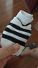 智友伴儿童中筒袜女童长筒袜春秋冬季高筒袜白色男童足球袜学院风校服袜 实拍图