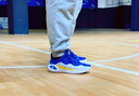 安德玛（UNDERARMOUR）库里CURRY 11男女情侣运动篮球鞋3027416 蓝黄色100 3026615-100 45.5 实拍图
