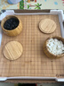 妙记围棋五子棋比赛成人楠竹棋盘楠竹棋罐仿玉棋子套装MJ8583 实拍图